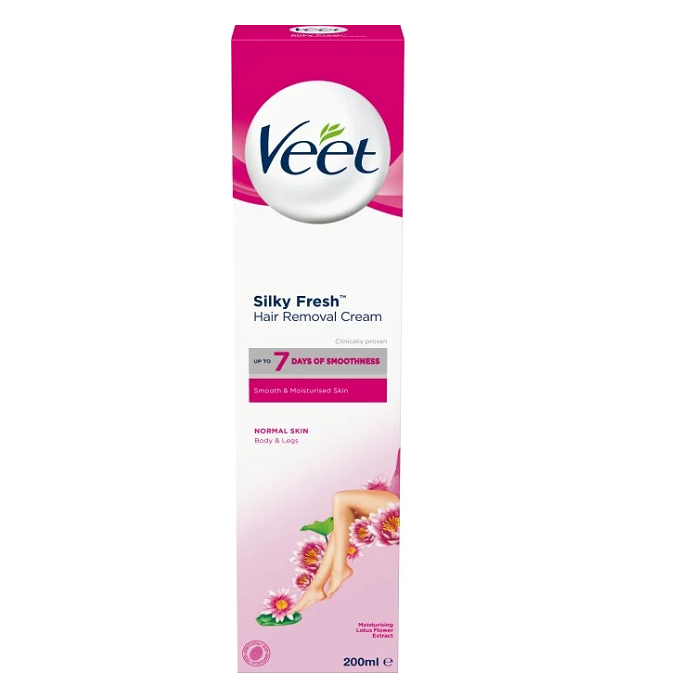 Veet Hair Removal Cream (Uk) Normal Skin Carton