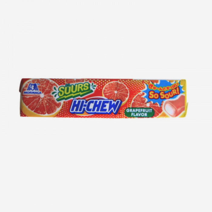 HiChew Sour Grapefruit Chewy Candy Case