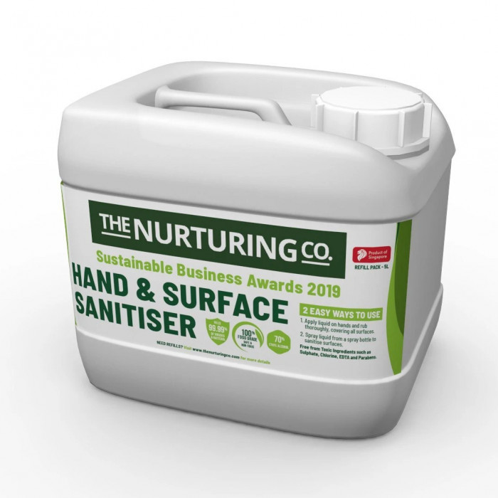 The Nurturing Co. Food Grade Hand and Surface Sanitiser Case