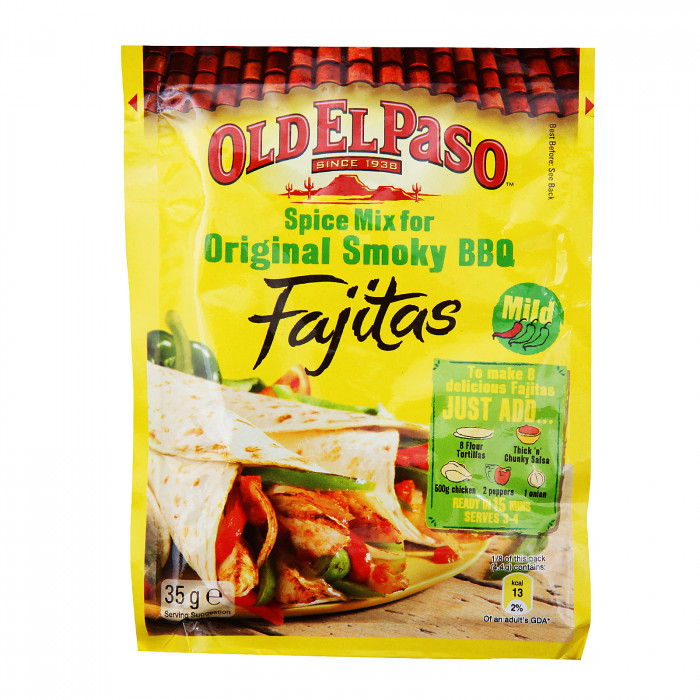 Old El Paso Seasoning Mix Fajita Case