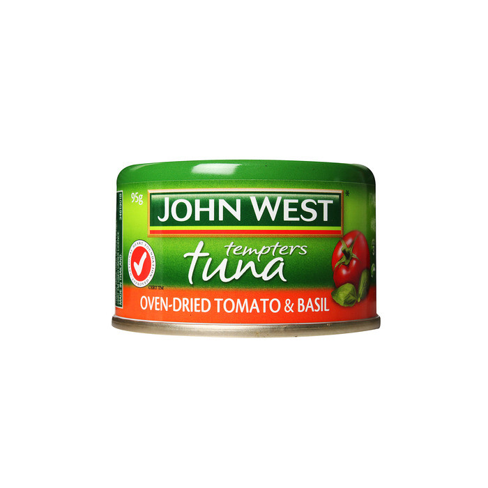 John West OvenDried Tomato and Basil Tuna Tempters Case