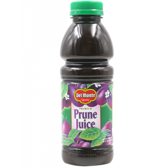 Del Monte Premium Fruit Bottle Juice Prune Carton