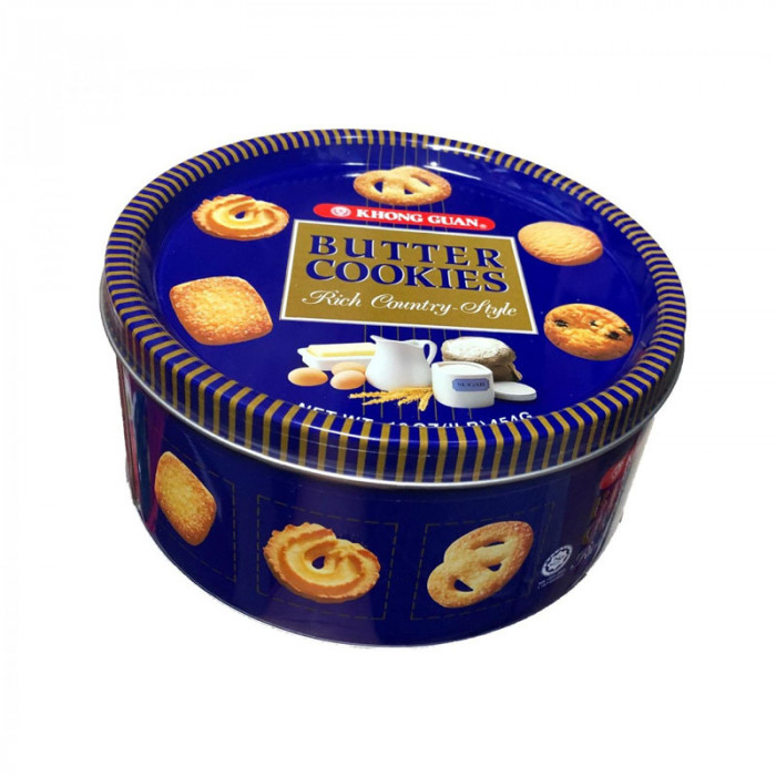 Khong Guan Butter Cookies Tin Case