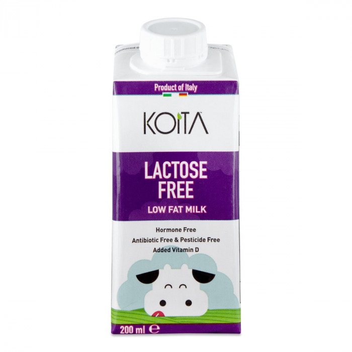 Koita Lactose Free Low Fat Milk Added Vitamin D Case