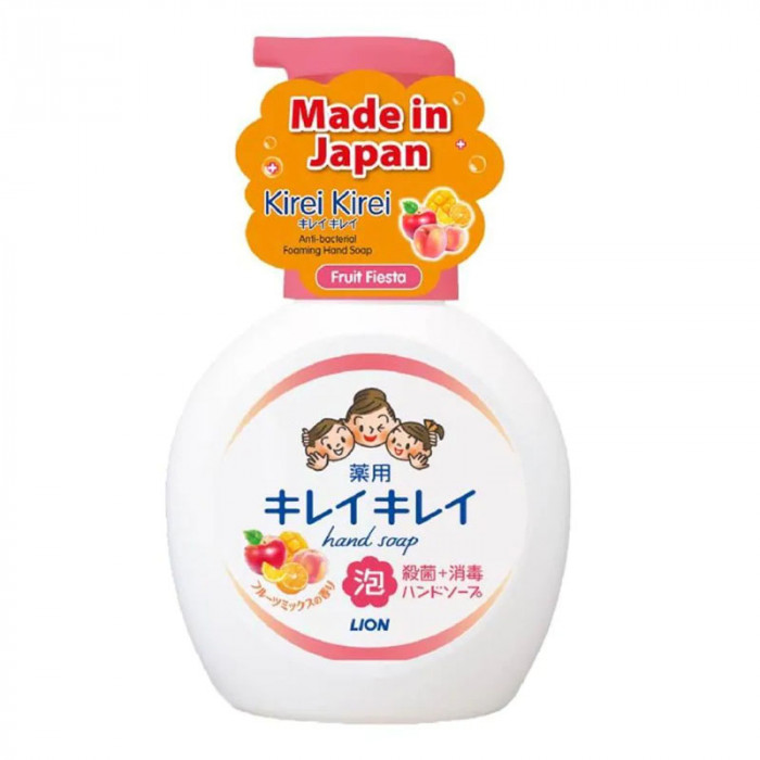 Kirei Kirei Anti Bacterial Foaming Hand Soap Fruit Feista Case