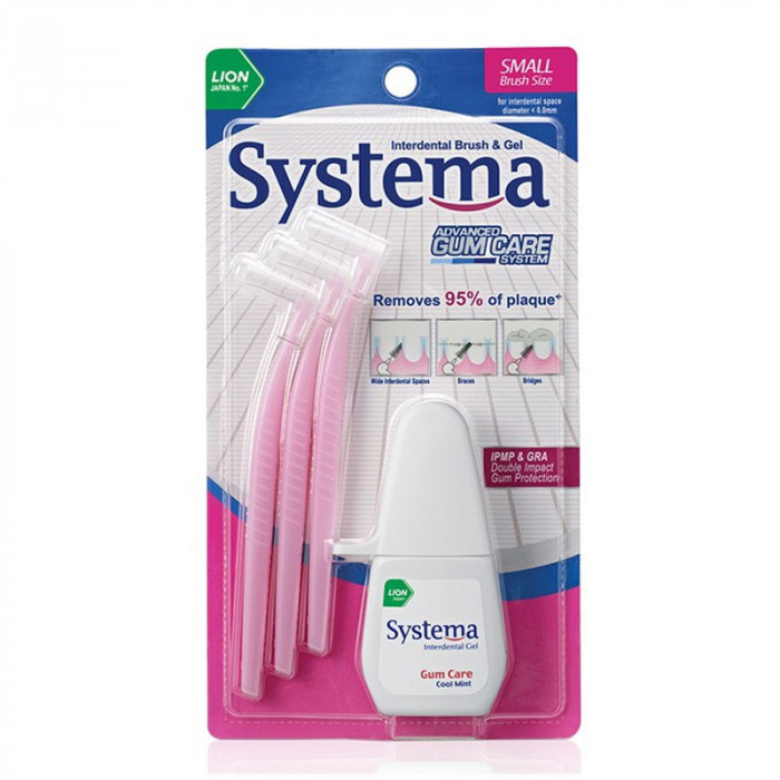 Systema Interdental Gel & Brush Small Case