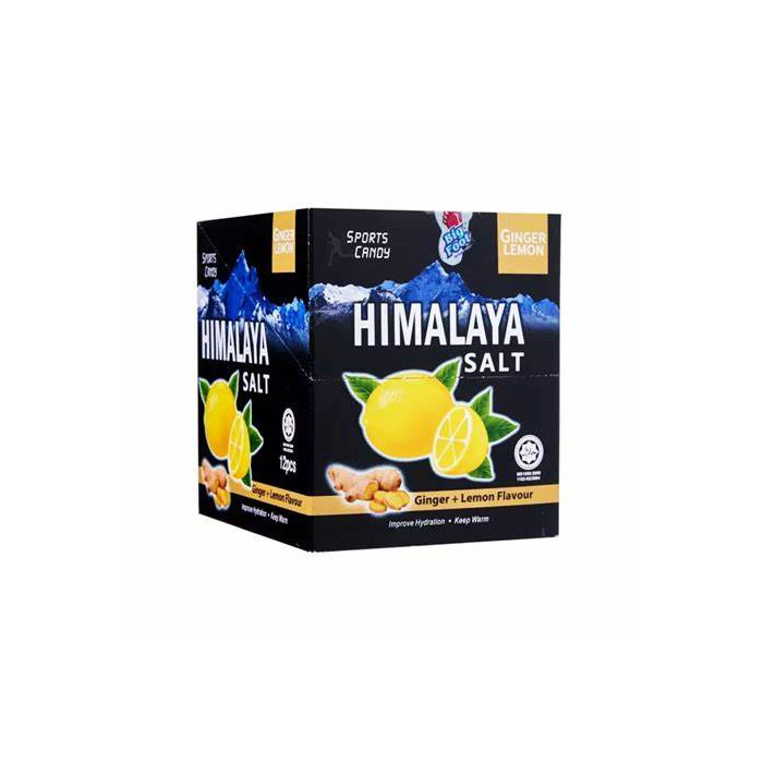 Himalaya Sports Candy Himalaya Salt Ginger Lemon Carton