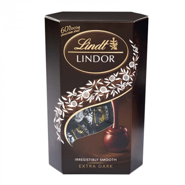 Lindt Lindor Dark 60 Chocolates Case