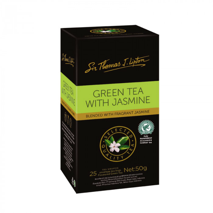 Lipton Sir Thomas Green Tea with Jasmine Case