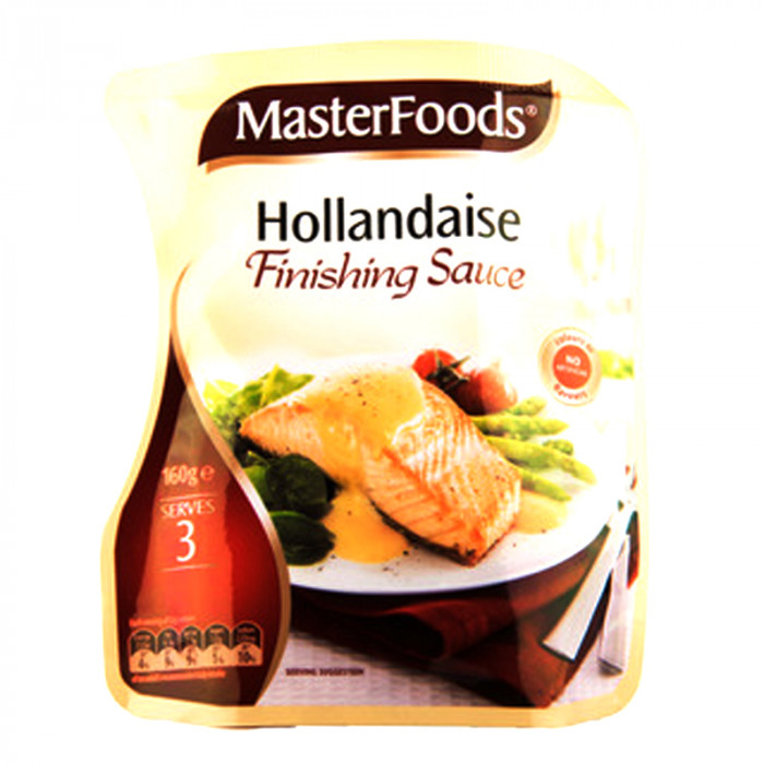 MasterFoods Hollandaise Finishing Sauce, Bulk Multipack 8 x 160g pouches :  : Pantry Food & Drinks