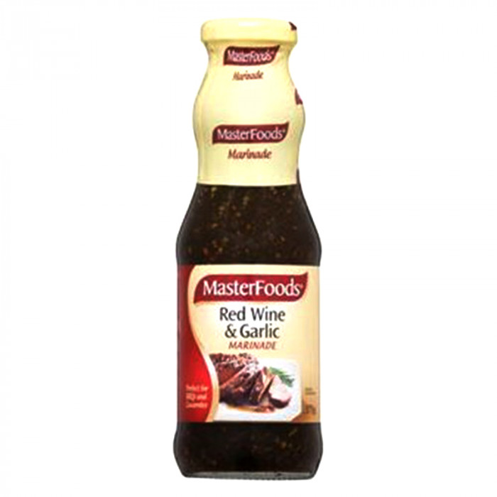 MasterFoods Red Wine Garlic Marinade Case