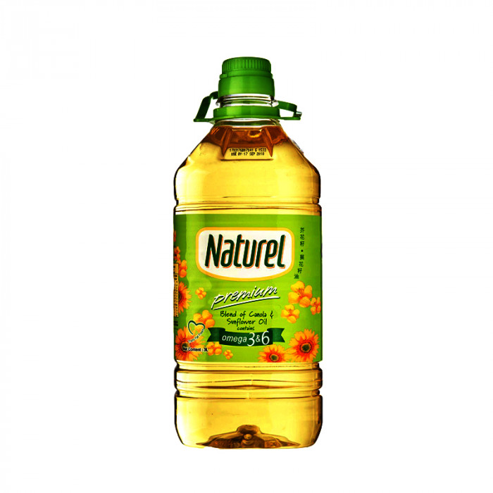 Naturel Cooking Oil Premium Blend of Canola Sunflower Case