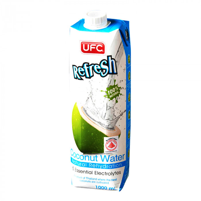 UFC Refresh 100 Natural Coconut Water Case