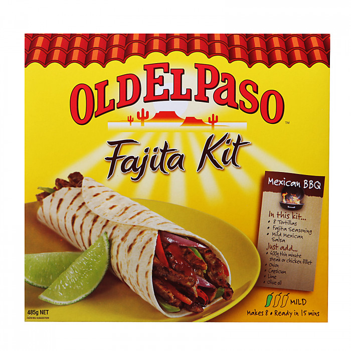 Old El Paso Fajita Kit Case