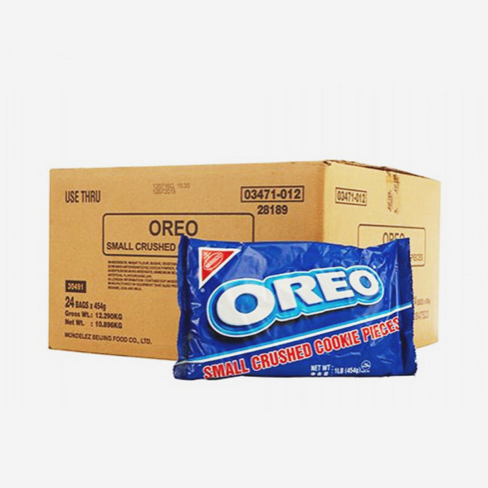 Oreo Crumbs Small Crushed Cookies Pieces Case