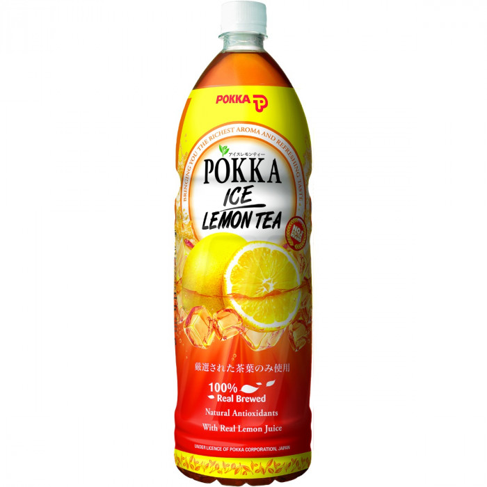 Pokka Bottle Drink Ice Lemon Tea Case