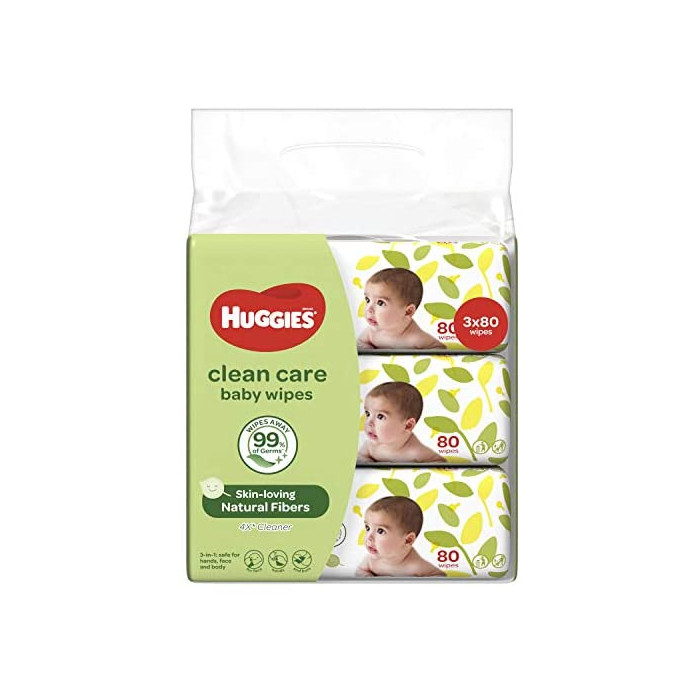 Huggies Clean Care Baby Wipes Case