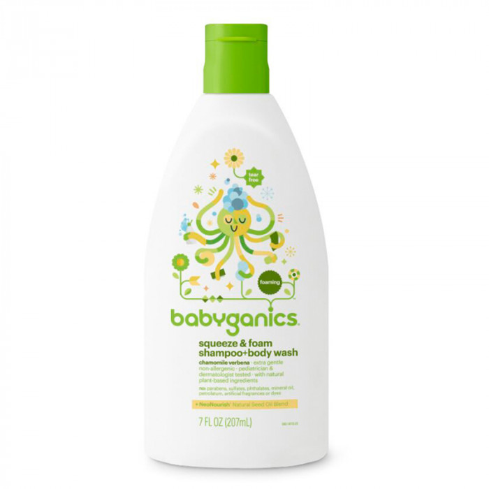 Babyganics Shampoo + Body Wash Chamomile Verbena Case