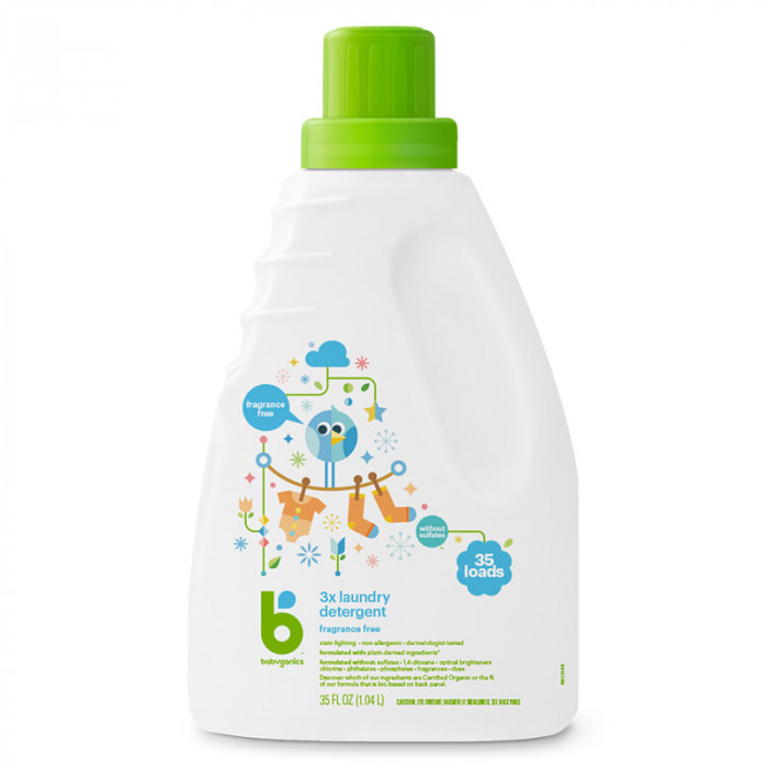Babyganics Laundry Detergent Fragrance Free Case