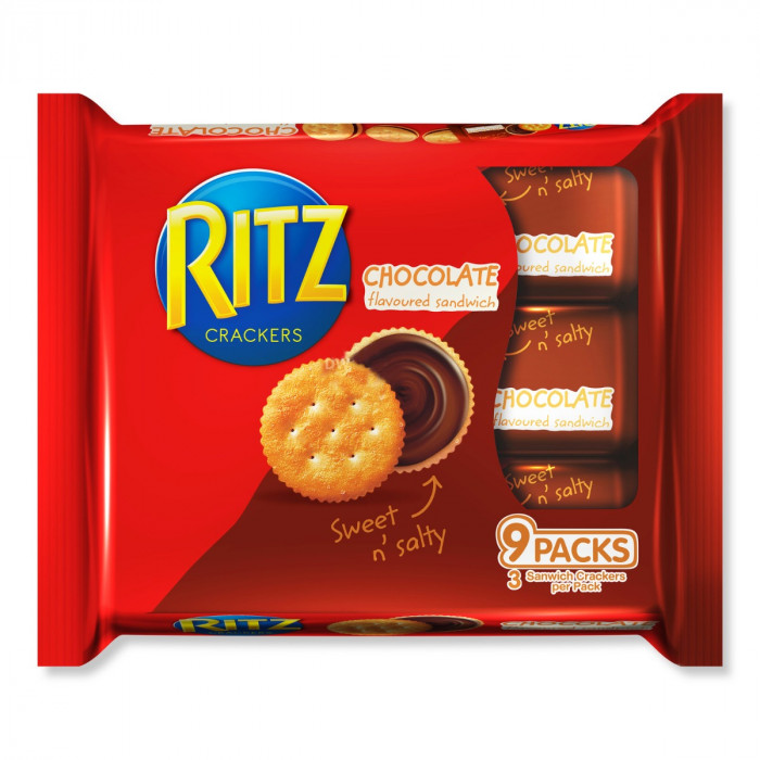 Ritz Chocolate Sandwich Cracker Case