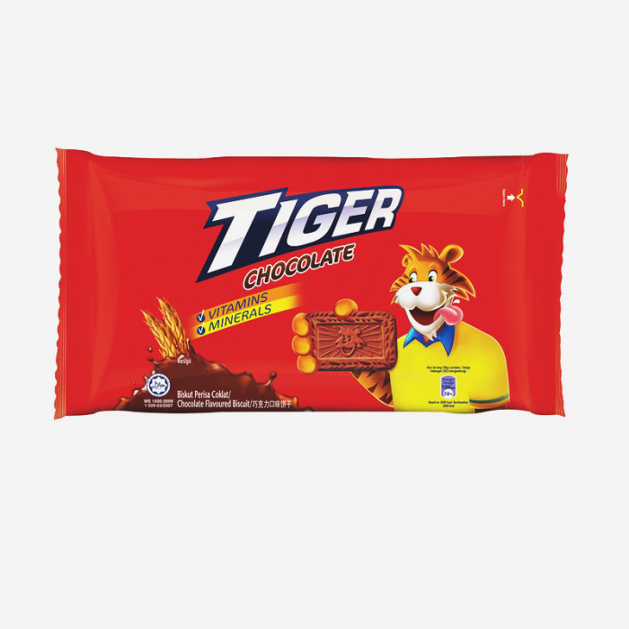 Tiger Chocolate Biscuit - Case