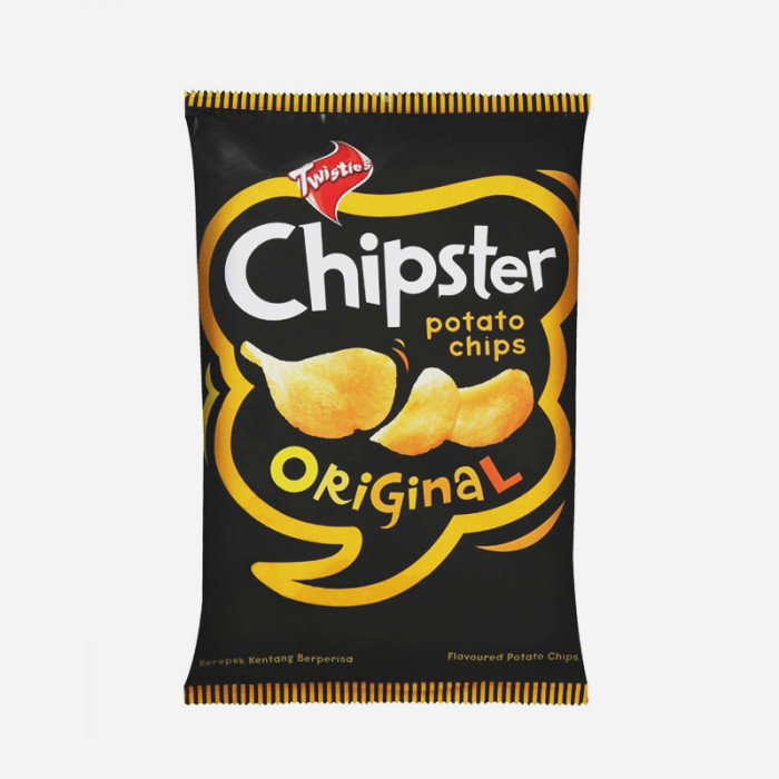 Twisties Chipster Original Potato Chips - Case