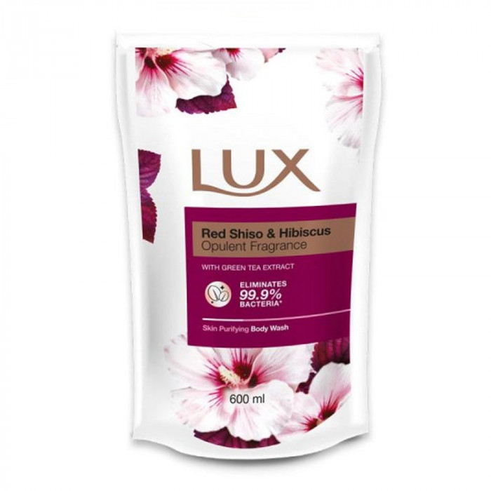Lux Red Shiso & Hibiscus Skin Purifying Body Wash Refill Pack Case