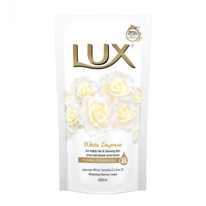 Lux White Impress Body Wash Refill Pack Case