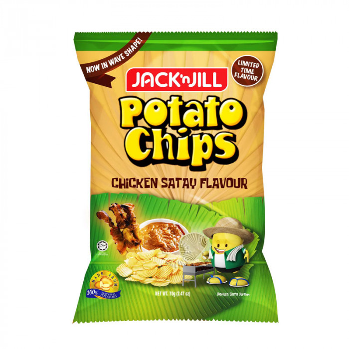 Jack 'n Jill Potato Chips Satay Case