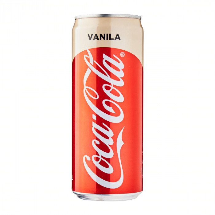 CocaCola Vanilla Can Drink Case