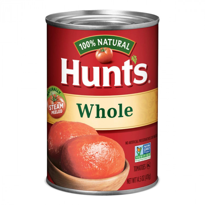 Hunt's Whole Peeled Tomato Carton