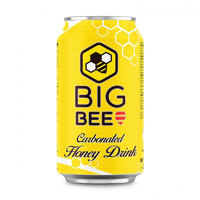 Big Bee Carbonated Honey Drink 325ml Case