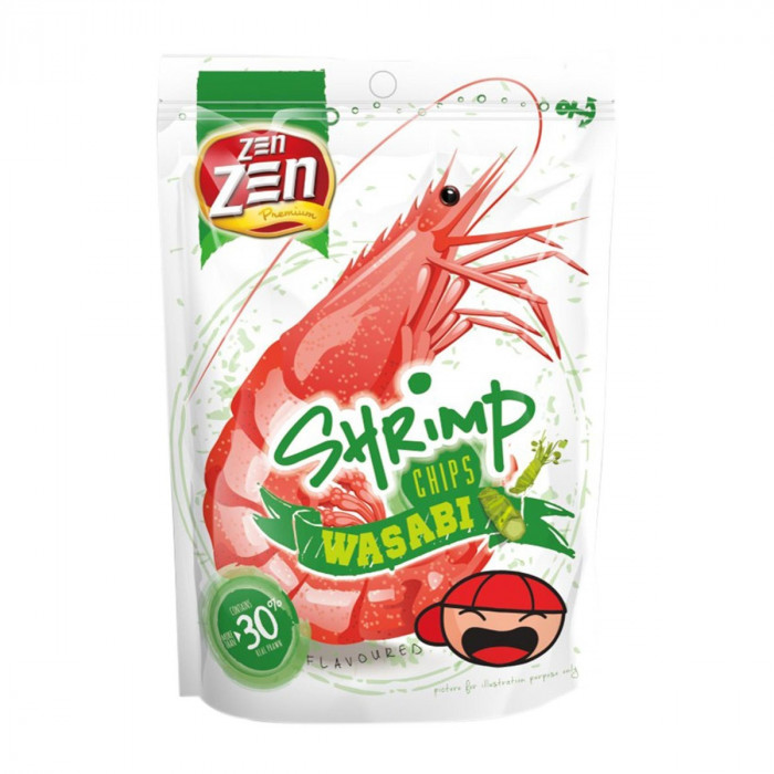 Zen Zen Wasabi Shrimp chip Case