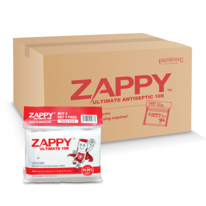 Zappy Lifestyle Household & Kitchen Antibacterial Wet Wipes