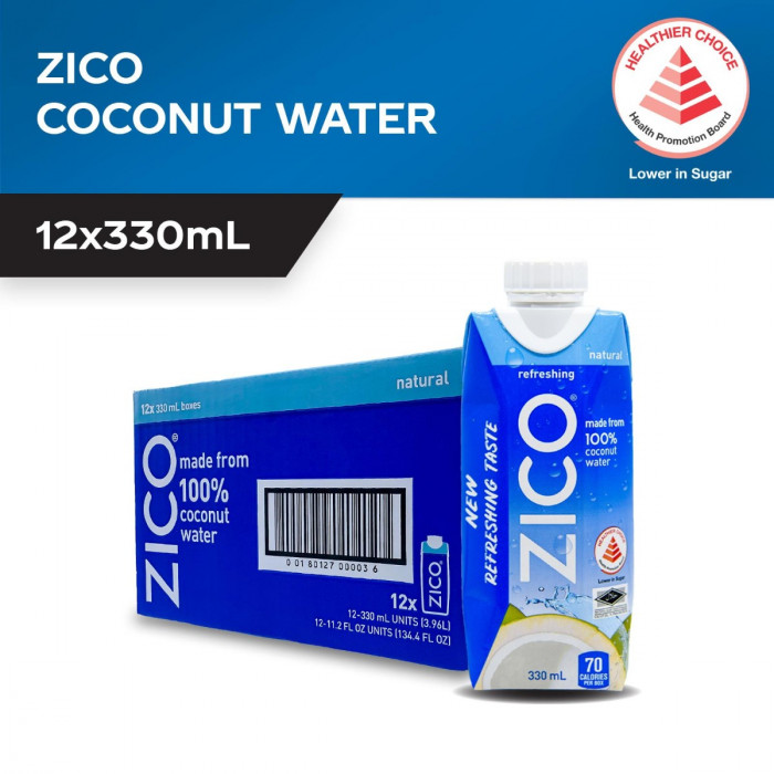 Zico 100 Premium Coconut Water Drink Case