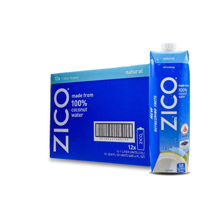 Zico 100 Premium Coconut Water Drink Case