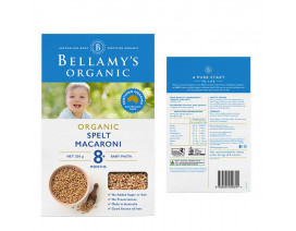 Bellamy's Organic Spelt Macaroni - Carton