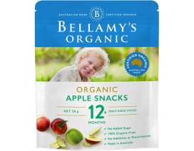 Bellamy's Organic Apple Snacks - Case