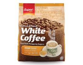 SUPER 3-IN-1 INSTANT CHARCOAL ROASTED WHITE COFFEE - BROWN SUGAR  - Case