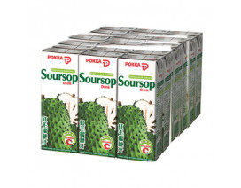 Pokka Packet Drink Soursop Juice (Order 12 Cases Get 1 Free) Case