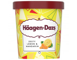 Haagen-Dazs Zesty Lemon & Mandarin Ice Cream - Case