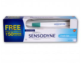 Sensodyne Toothpaste (Free Toothbrush Pack) Fresh Gel - Carton