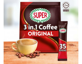 SUPER 3-IN-1 INSTANT COFFEE - REGULAR LOW FAT  - Carton