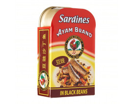 Ayam Brand Sardines in Black Beans - Carton