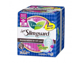 Laurier Super  Slimguard Heavy Night Wing 30cm - Carton