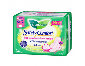 Laurier Safety  Comfort Day Ultra Slim  Wing 25cm 14's - Carton