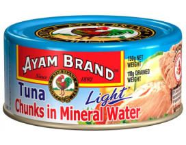 Ayam Brand Tuna Chunk Mineral water Light - Carton