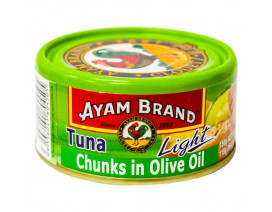 Ayam Brand Tuna Chunks in Oilve Oil Light - Carton