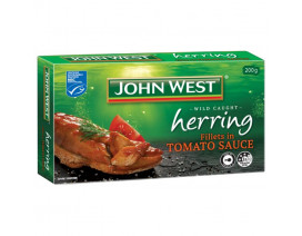 John West Herring Fillet in Tomato Sauce - Carton