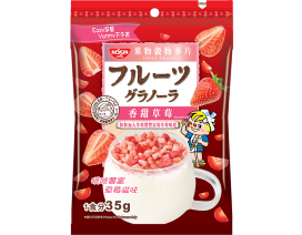 Nissin Fruit Granola Strawberry flavour - Carton
